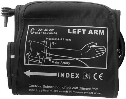 NSC Digital Bp Monitor Cuff Armlet with tube and connector Bp Monitor Cuff