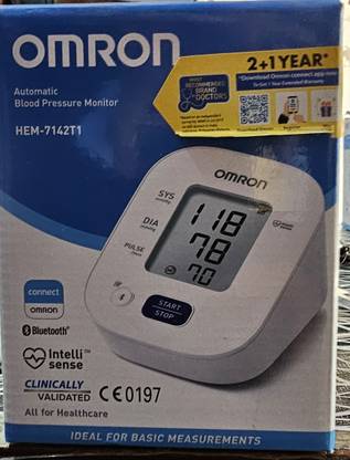 OMRON HEM-7142T1 Bp Monitor