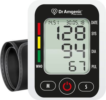 Dr Amgenic Digital Blood Pressure Monitor AH-01 BP Machine With Voice Function Bp Monitor