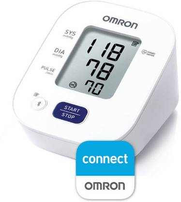 OMRON HEM-7142T1 Highly Accurate Clinically Validated & Most Recommended BP by Doctors HEM 7142T1 Digital Bluetooth Blood Pressure Monitor Bp Monitor