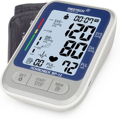 Medtech Blood Pressure Monitor Machine backlight BP12-BL Bp Monitor