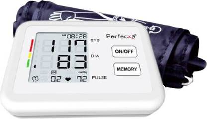 Perfecxa 270 Upper Arm Digital Bp Monitor | Automatic Upper Arm Machine & Accurate Adjustable BP Cuff Kit - Largest Display | 2 Year Warranty Bp Monitor
