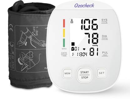 Ozocheck Myst BP Apparatus Digital Automatic Blood Pressure Machine Upper Arm Myst Bp Monitor