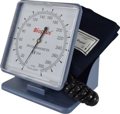 Bioplus Clock Type Blood Pressure Apparatus Aneroid Bp Monitor