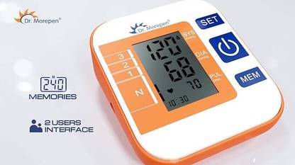 Dr. Morepen Healthcare Combo Of Dr Morepen Bp09 Machine , Glucometer And Infilancets Packs Dr Morepen Bp Monitor