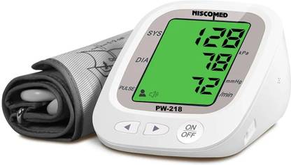 NISCOMED PW-218 Fully Automatic Digital Blood Pressure Monitor Fully Automatic Digital Blood pressure Monitor Bp Monitor