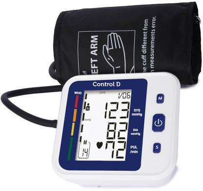 Control D Prime USB Port BP Monitor BP Machine Blood Pressure Monitor Machine Automatic Digital Electronic Blood Pressure Monitor Bp Monitor