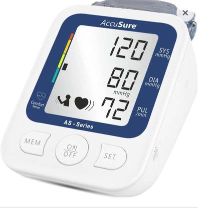AccuSure AS Automatic Digital Blood Pressure Monitor BP Machine AccuSure AS Series Blood Pressure Monitoring System Bp Monitor