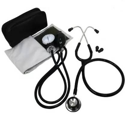 RnB Aneroid Doctor Sphygmomanometer Made in Japan Dial Type Manual Blood Pressure Monitor with Diamond Stethoscope Bp Monitor