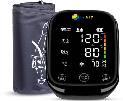 Firstmed FM-04 Fully Automatic Digital Blood Pressure Monitor Large Cuff Size 1 Yr Warranty - Large Display Size Bp Monitor