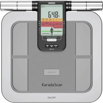 OMRON HBF 375 HBF 375 KARADA SCAN COMPLETE DIGITAL BODY COMPOSITION MONITOR Bp Monitor