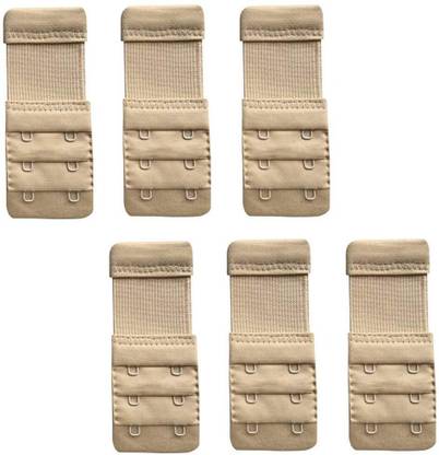 Versa Bra Hook Extender (Black Pack Of 6) Hook Extender