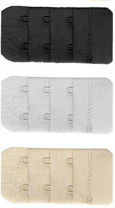 WWINKS Bra Hook extenders or Extention Without Elastic 2 Hooks Multi Pack of 3 Hook Extender