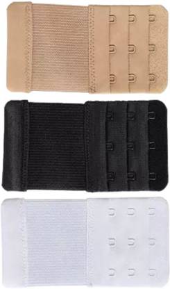 tick mark Premium Bra Hook Extender 3 Hook 3 Eye Soft and Durable Bra Extender Hook Extender