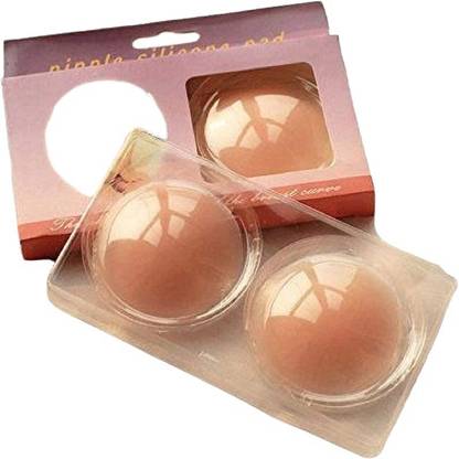 Wooger Women's & Girls Reusable Silicone Nipple Cover Silicone Peel and Stick Bra Petals