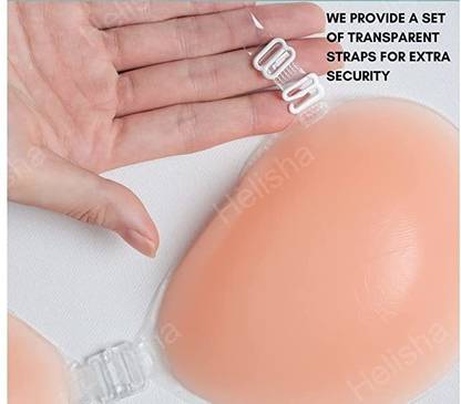nishu Silicone Wire Free Stick-On Bra 004 Silicone Peel and Stick Bra Pads
