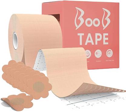 GRELLA Multipurpose Women Body Tape For Push-Up & Breast Lifting And Double Sided Tape Plaster & Patch