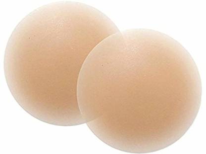 Pushpa Nippleless nipple cover adhesive cups coverups 1 pair free size Silicone Peel and Stick Bra Petals