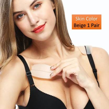 FlyTouch Non-Slip Silicone Pads Shoulder Straps, Anti-Slip Sticker, Anti-Awkward Movement Silicone Bra Strap Cushion