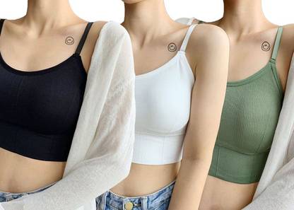 INFINIUM Women Cami Bra Lightly Padded Bra