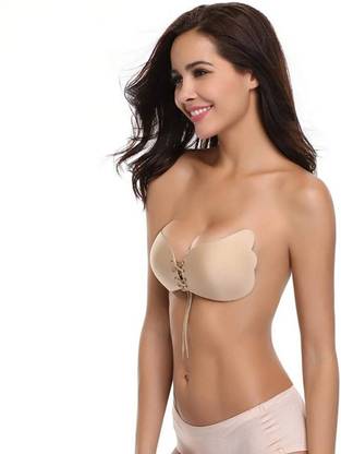 MAITRI ENTERPRISE Invisible Silicone Gel Self Adhesive Backless Reusable Stick on PushUp Bra M454 Nursing Breast Pad
