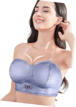 NESTORIA Electic breast vibrating massager for chest women full coverage bra