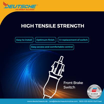 deutsche Rear Stop Switch for Hero Glamour Brake Caliper