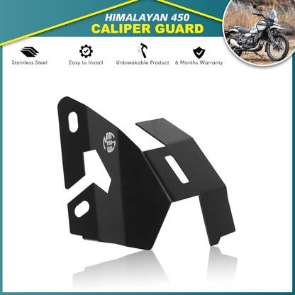 OBEROI'S TRADERS Himalayan 450 Bike Front Disc Brake Caliper Guard | Disc Protector Cover Brake Caliper