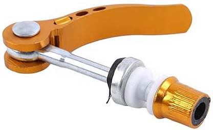 DSTECHBAR Universal Bike Bicycle Quick Release Seat Post Clamp MTB (Gold) Brake Shoe