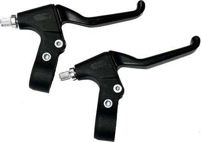 Onbicle Bicycle Clutch Brake Durable Black Disc and Power Brake Cycle Clutch/Lever Set Brake Shoe
