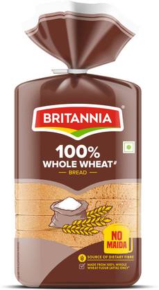 BRITANNIA 100% Whole Wheat Bread