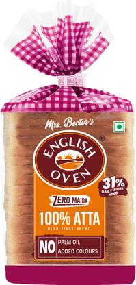 English Oven Zero Maida 100% High Fiber Atta Bread