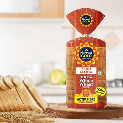 Harvest Gold Zero Maida 100% Whole Wheat Bread