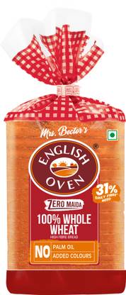 English Oven High Fibre Whole Wheat Bread