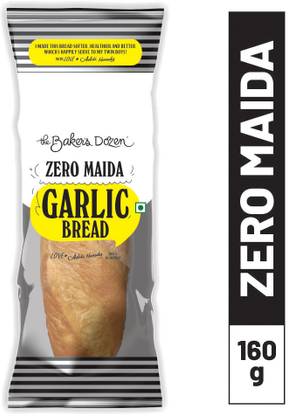 The Baker's Dozen Zero Maida Garlic Bread