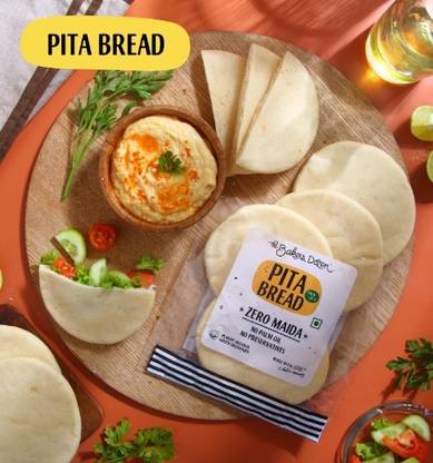 The Baker's Dozen Zero Maida Pita Bread | No Palm Oil Pita Bread