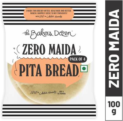 The Baker's Dozen Zero Maida Pita Bread | No Palm Oil Pita Bread