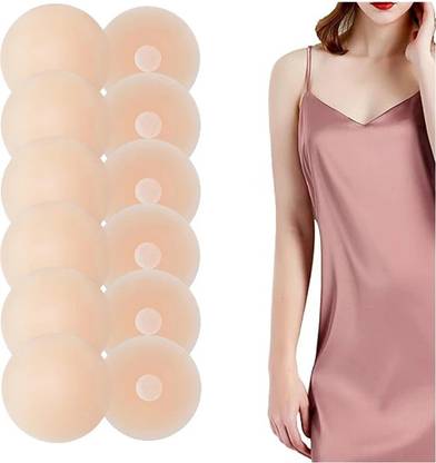 Didment 6 Pairs Silicone Nipple Covers for Women | Reusable Invisible Breast Pasties Breast Nipple Shield