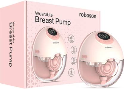 Roboson Wearable Electric Breast Pump with 4 Modes & 12 levels with Rechargeable Battery - Electric