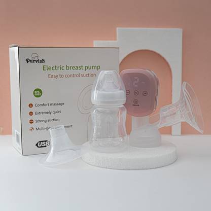 purvish Electrical Baby Breast Pump 9-Level Suction & Expression Modes,BPA-Free,Portable  - Electric