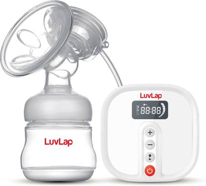 LuvLap Convertible Electric Breast Pump with 3 Phase Pumping,with Rechargeable Battery - Electric