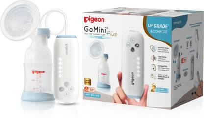 Pigeon Gomini Plus Electric Breast Pump Single With Wide Neck|BPA Free & BPS Free  - Electric