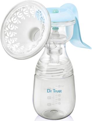 Dr Trust (USA) Model 6003 Milk Feeding Pumps Large Suction BPA Free Portable Breast Pump  - Manual