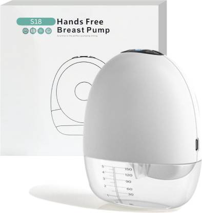 B-Arm Wearable Electric Breast Pump-4 Modes,9 Suction Levels with Nipple Size Finder  - Electric