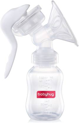 babyhug Manual Breast pump With 2 Suction Modes- White  - Manual