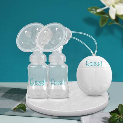 Cosset Double Breast Pump With 2 Phase Pumping And 8 Modes  - Electric