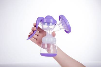 AACHARYA Single Breast Pump, Personalised Experience, Flexible Silicone Cushion, Bottle  - Manual