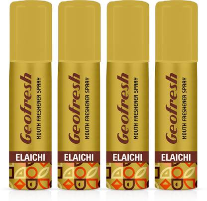 Geofresh Elaichi Mouth Freshener | Instant Fresh Breath | Fights Odour & Supports Hygiene Spray
