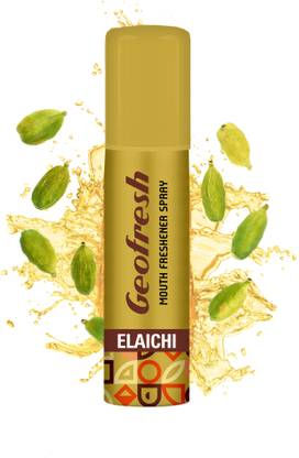 Geofresh Elaichi Mouth Freshener | Instant Fresh Breath | Fights Odour & Supports Hygiene Spray