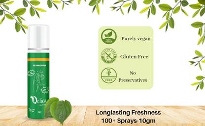 Qelica Mouth Spray with Ice Effect Long Lasting Coolest Instant Breath Freshner Spray Spray